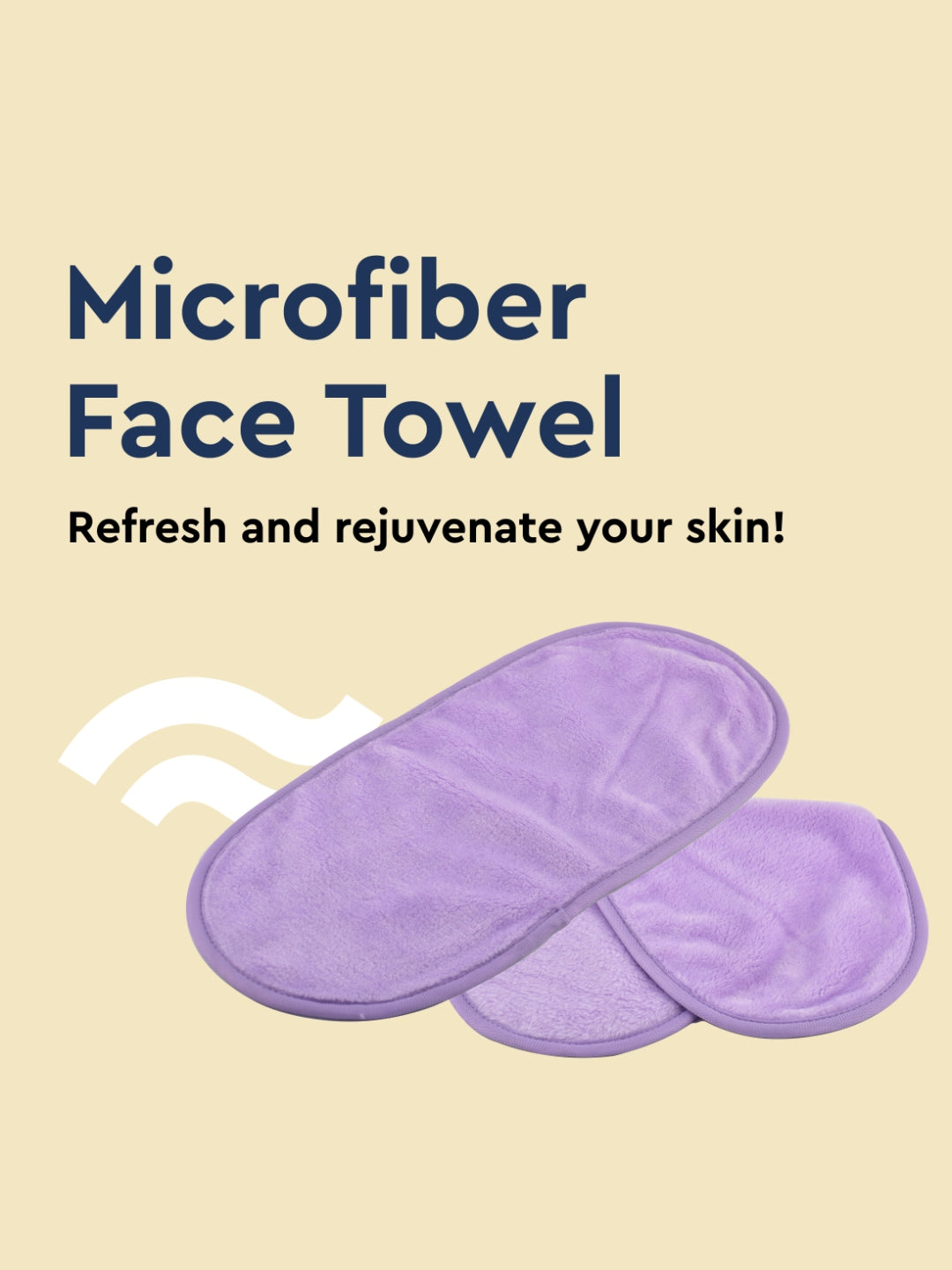 Everyday Essentials Microfiber Face Towel