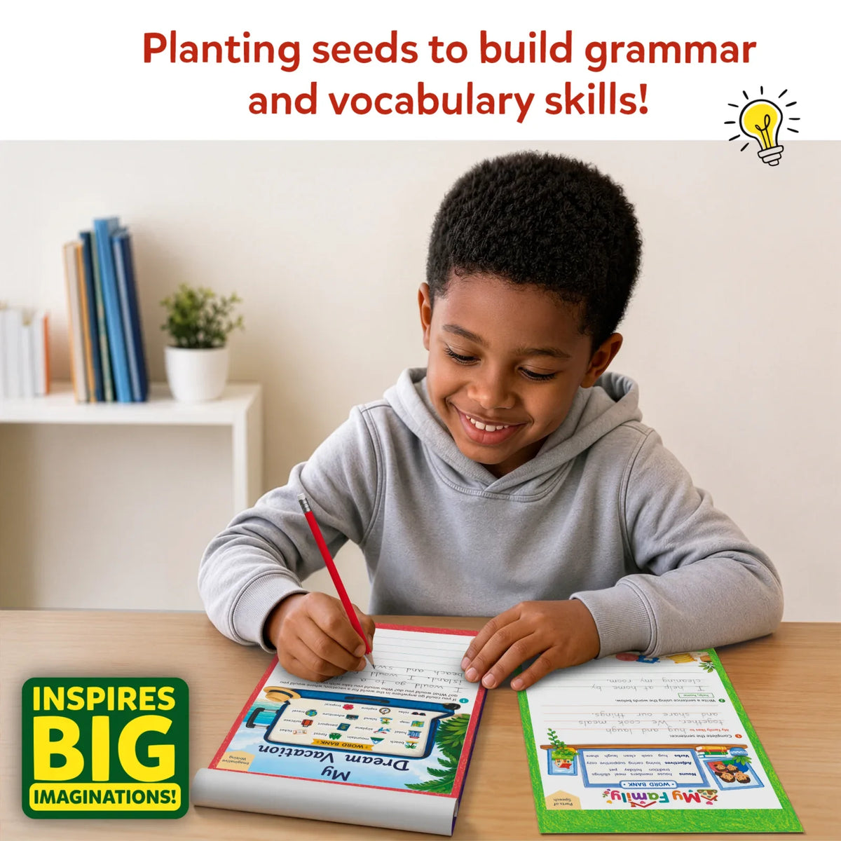 Skillmatics Sentence Sprouts | Sentence Building & Creative Writing Activity Book (ages 6-10)