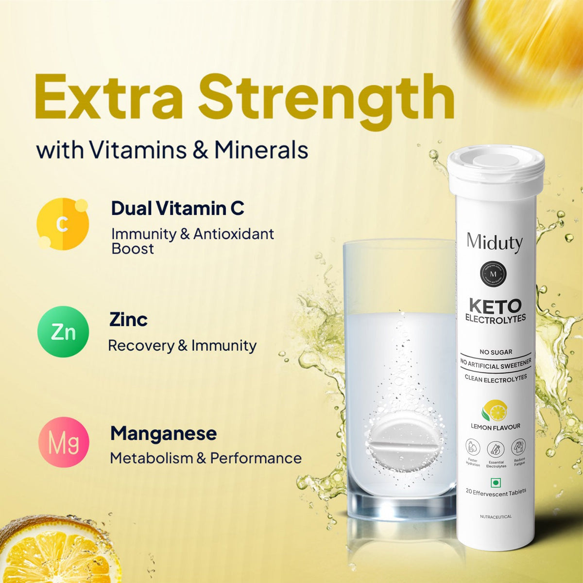 Miduty Keto Electrolytes (Energy Drink)