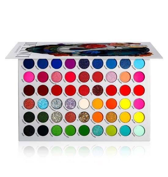 De'lanci - 54 Color (La Catrina) Makeup Palette