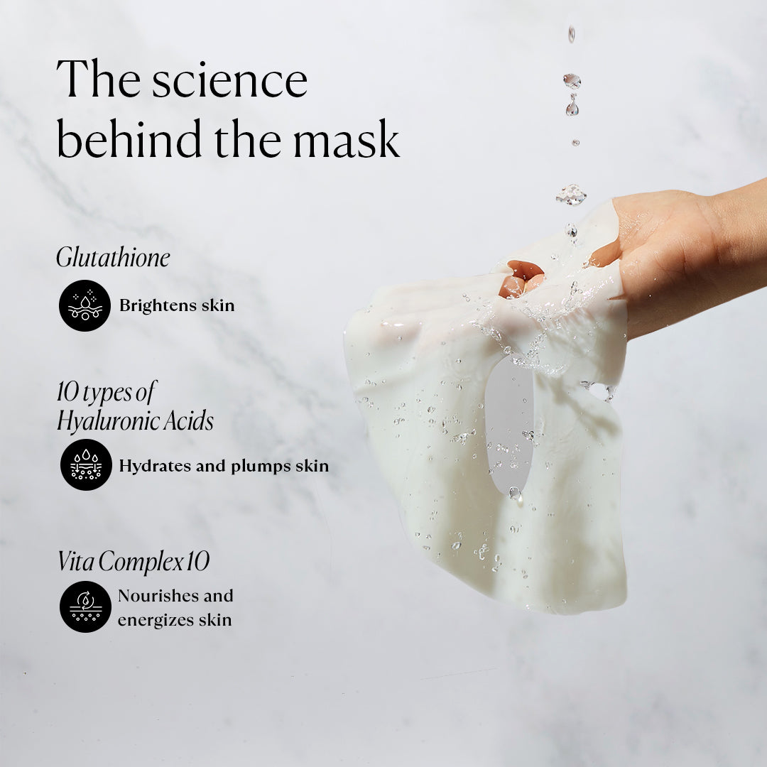 Affiliate Vita-Toning Collagen Face Mask With Glutathione & Hyaluronic Acid (24g)