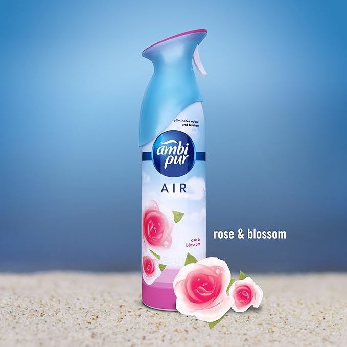 Ambi Pur Air Freshener Rose & Blossom 275ml