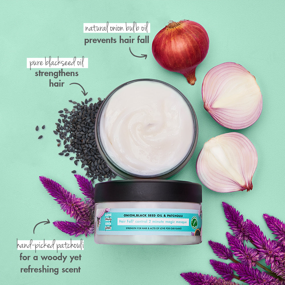 Love Beauty & Planet Onion, Black Seed Oil & Patchouli Hair Mask