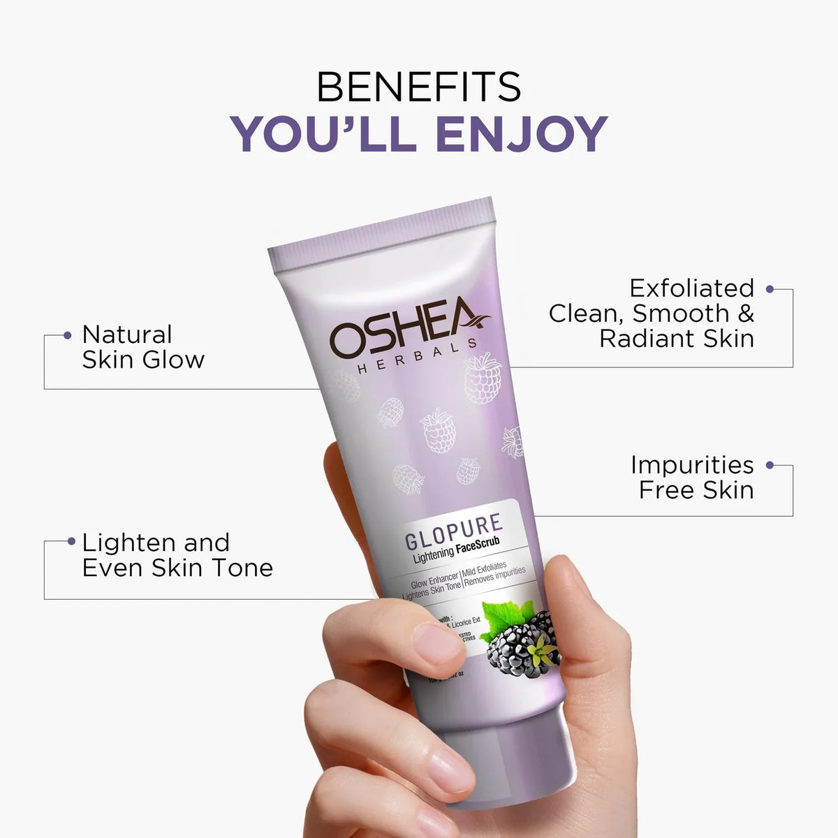Oshea Herbals Glopure Lightening Facepack 100g