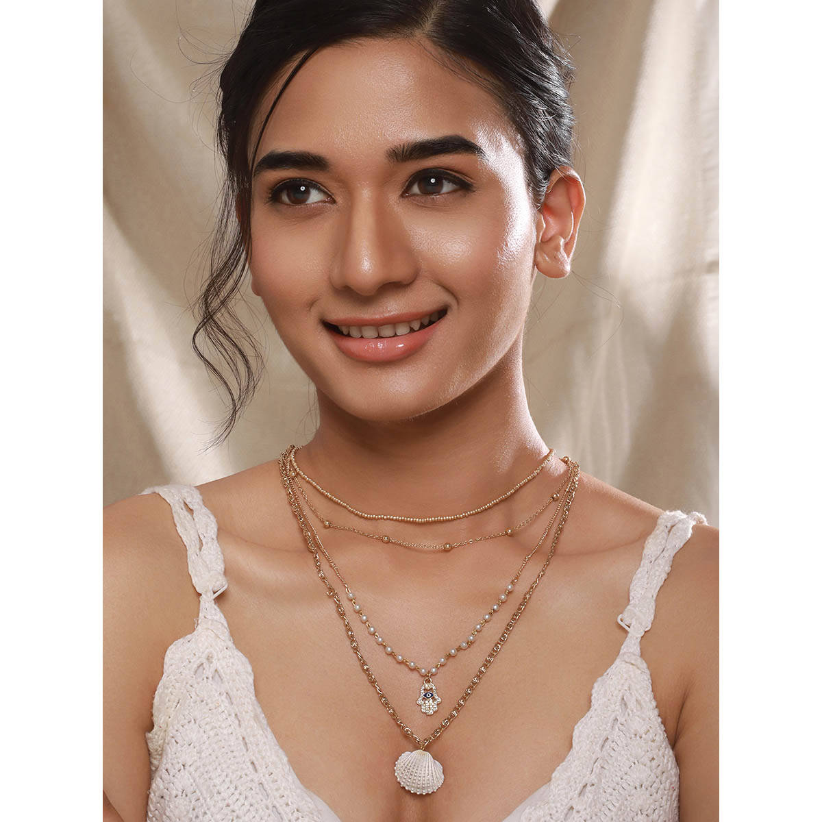 Aatmana Gold-Plated Necklace Chain
