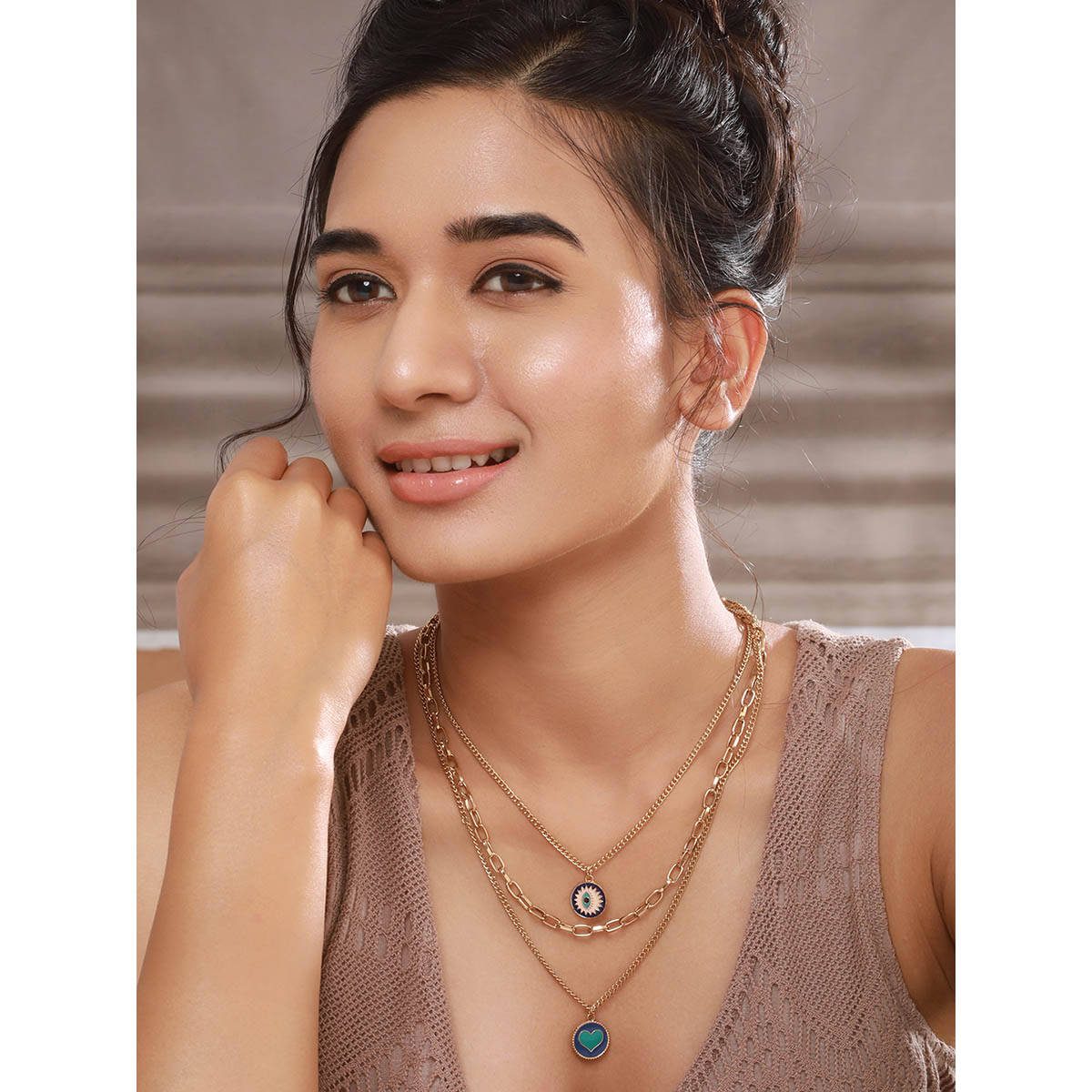 Aatmana Gold-Plated Necklace Chain