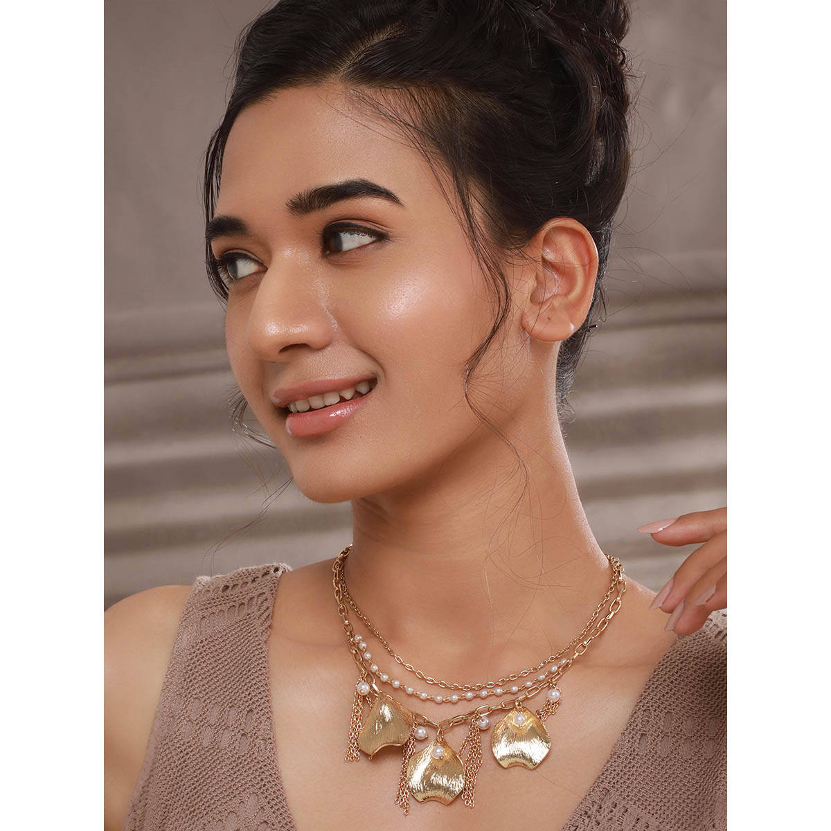 Aatmana Gold-Plated Necklace Chain