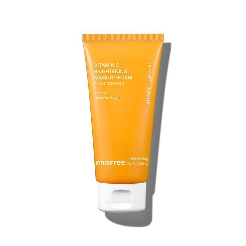 Innisfree Vitamin C Mask-to-Foam Cleanser - Brightening Cream-to-Foam Cleanser