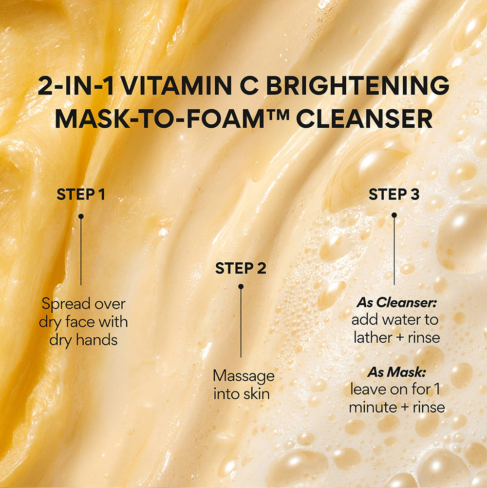 Innisfree Vitamin C Mask-to-Foam Cleanser - Brightening Cream-to-Foam Cleanser