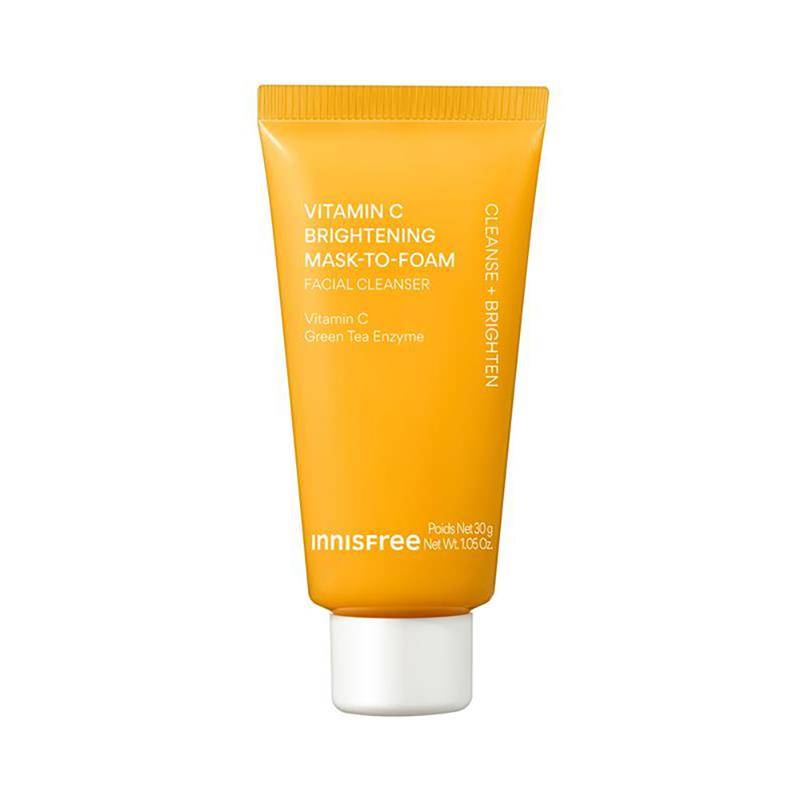 Innisfree Vitamin C Mask-to-Foam Cleanser - Brightening Cream-to-Foam Cleanser