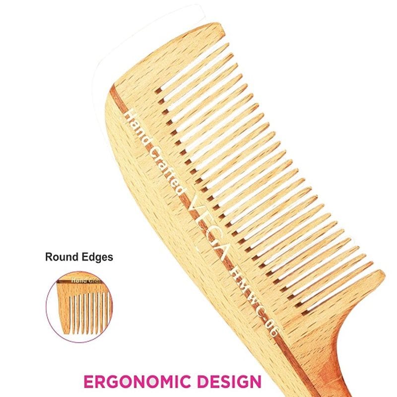 VEGA - Premium Wooden Comb (HMWC-06)