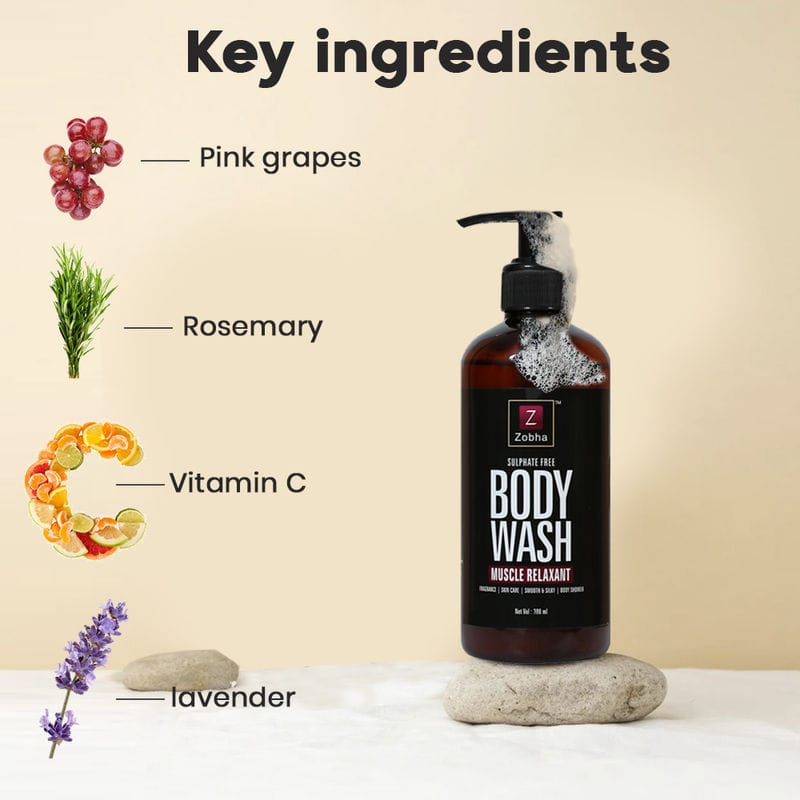Zobha - Muscle Relaxant Body Wash (300ml)