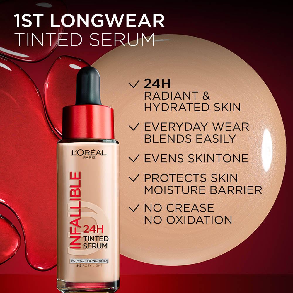 L'Oreal Paris Infallible 24H Tinted Serum Foundation