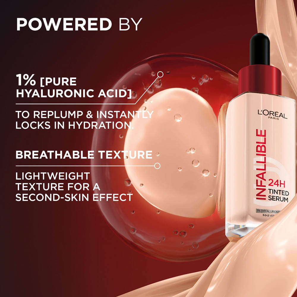 L'Oreal Paris Infallible 24H Tinted Serum Foundation