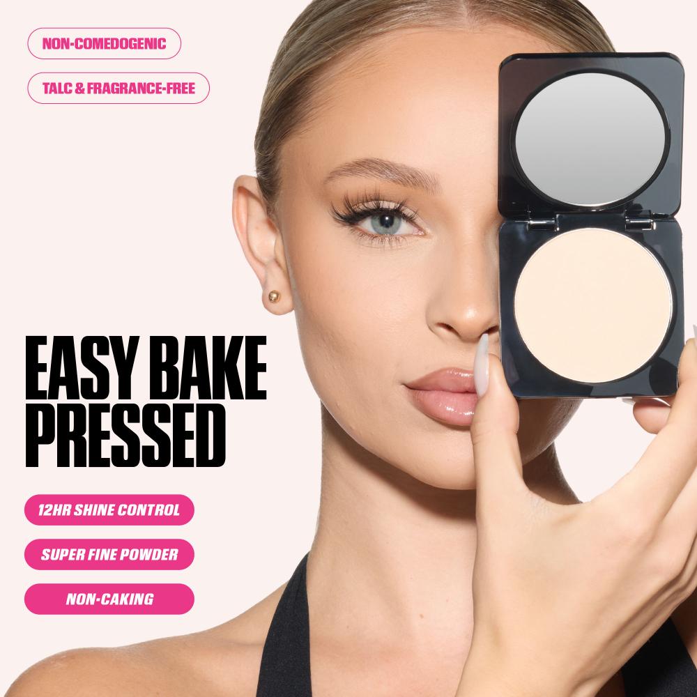 Huda Beauty Easy Bake Airbrush Matte Pressed Setting Powder - Banana Bread