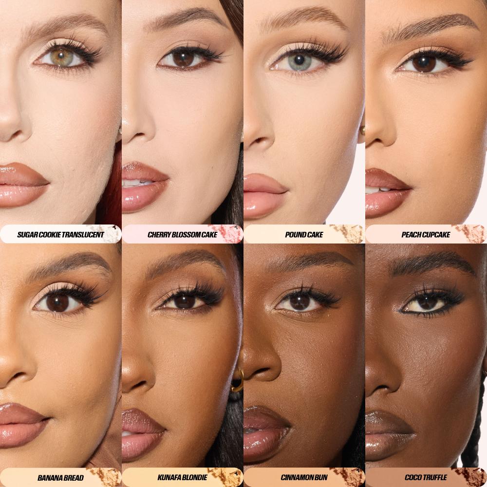Huda Beauty Easy Bake Airbrush Matte Pressed Setting Powder - Banana Bread