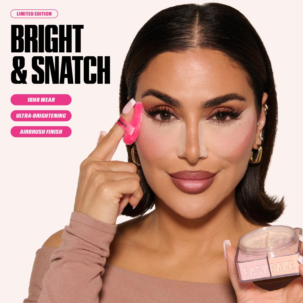 Huda Beauty Easy Bake DuoCherry - Cherry Cheesecake And Carrot Cake (13g)