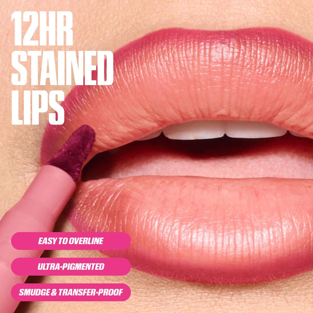Huda Beauty Kiss Me Lip Duo Rosy Pinks Set - Rosewood N Juicy Pink Lady (1ml)