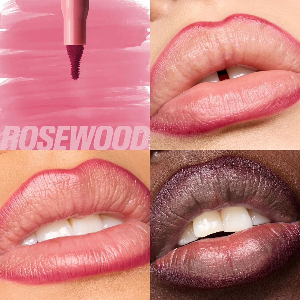 Huda Beauty Kiss Me Lip Duo Rosy Pinks Set - Rosewood N Juicy Pink Lady (1ml)