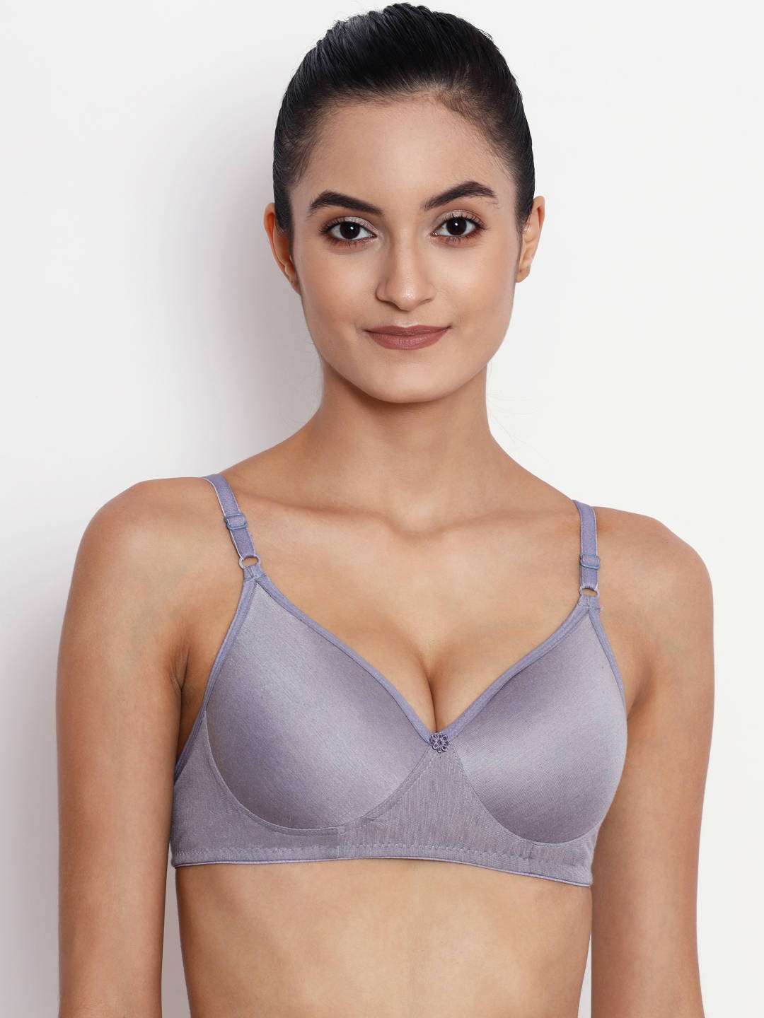 Abelino Pack Of 3 Non-wired Lightly Padded T-shirt Bras. - Multi-Color (36B) · 36B