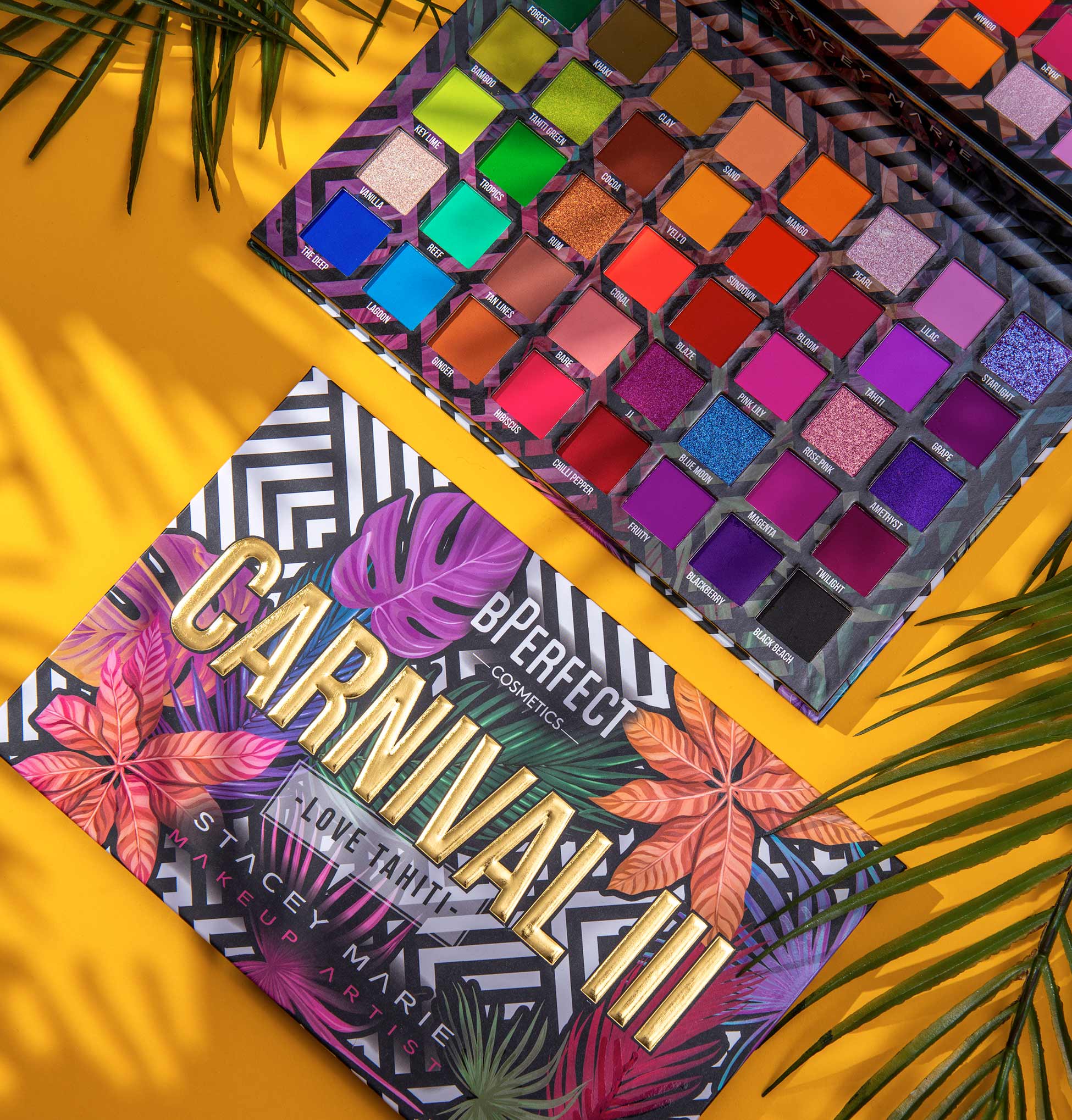 BPerfect  x Stacey Marie – Carnival  III Love Tahiti PALETTE
