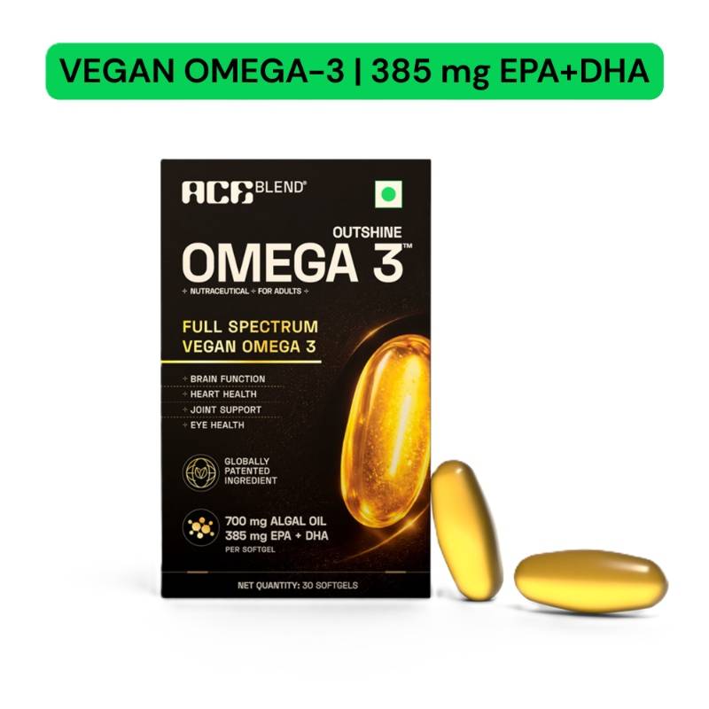 Ace Blend Outshine Vegan Omega 3 · 30capsules