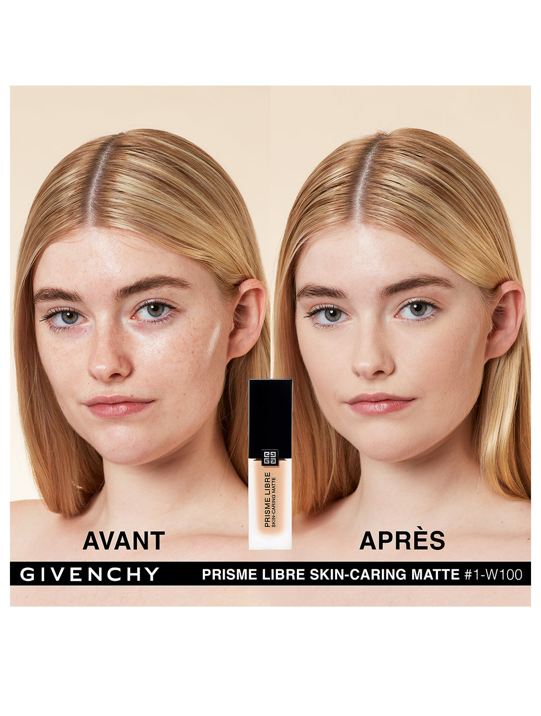 GIVENCHY Prisme Libre Skin-Caring Matte Foundation 4-W280