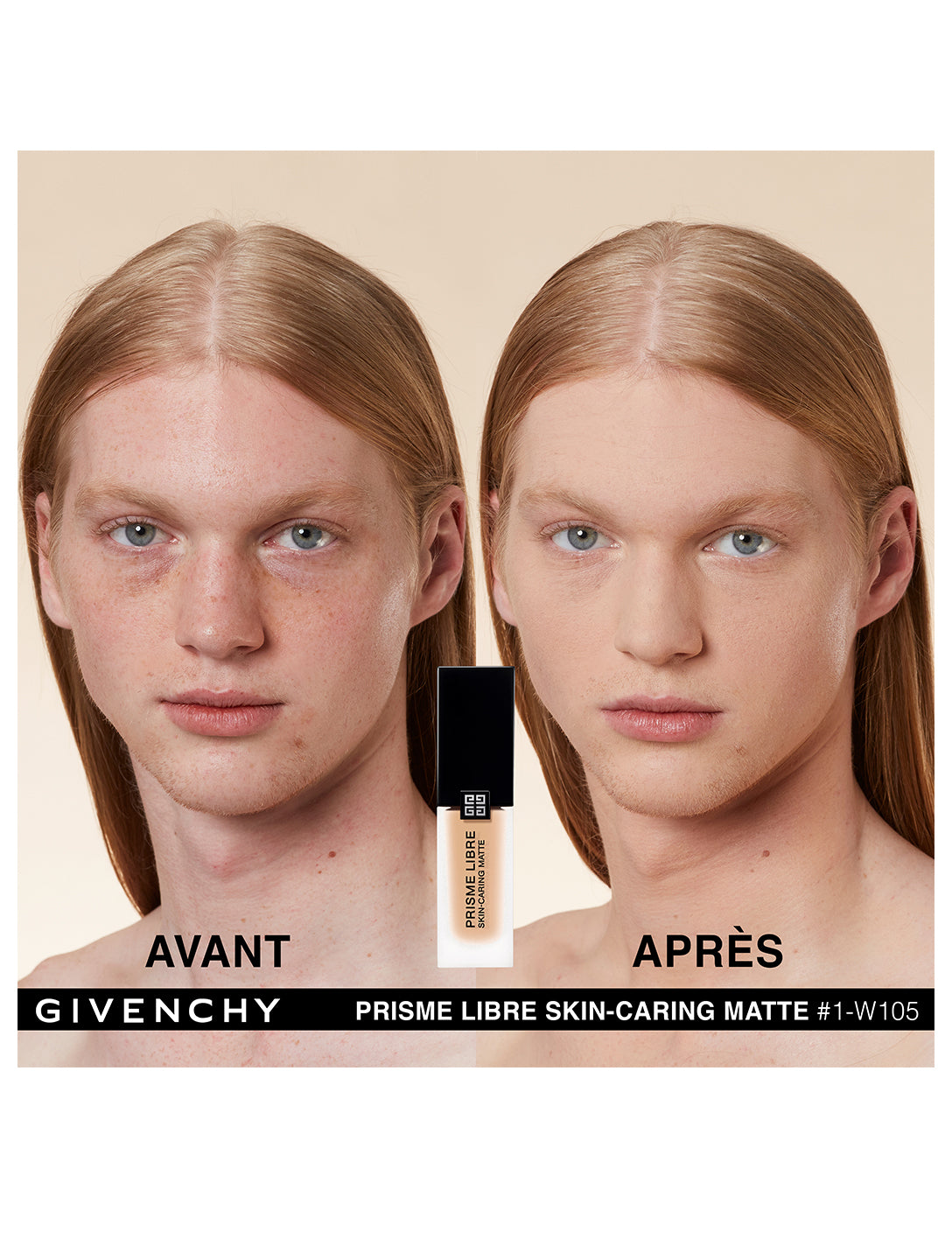 GIVENCHY Prisme Libre Skin-Caring Matte Foundation 4-W280