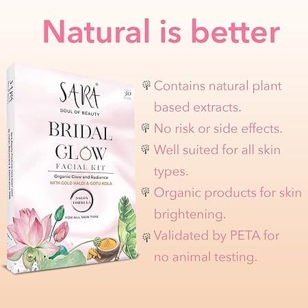 Sara - Bridal Glow Facial Kit