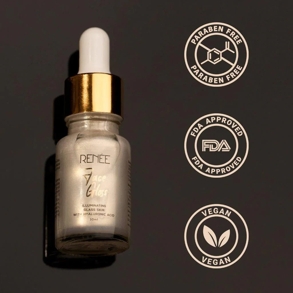 Renee Face Gloss Rose Gold Illuminating Pore Tigtening With Witchhazel Extract 10ml