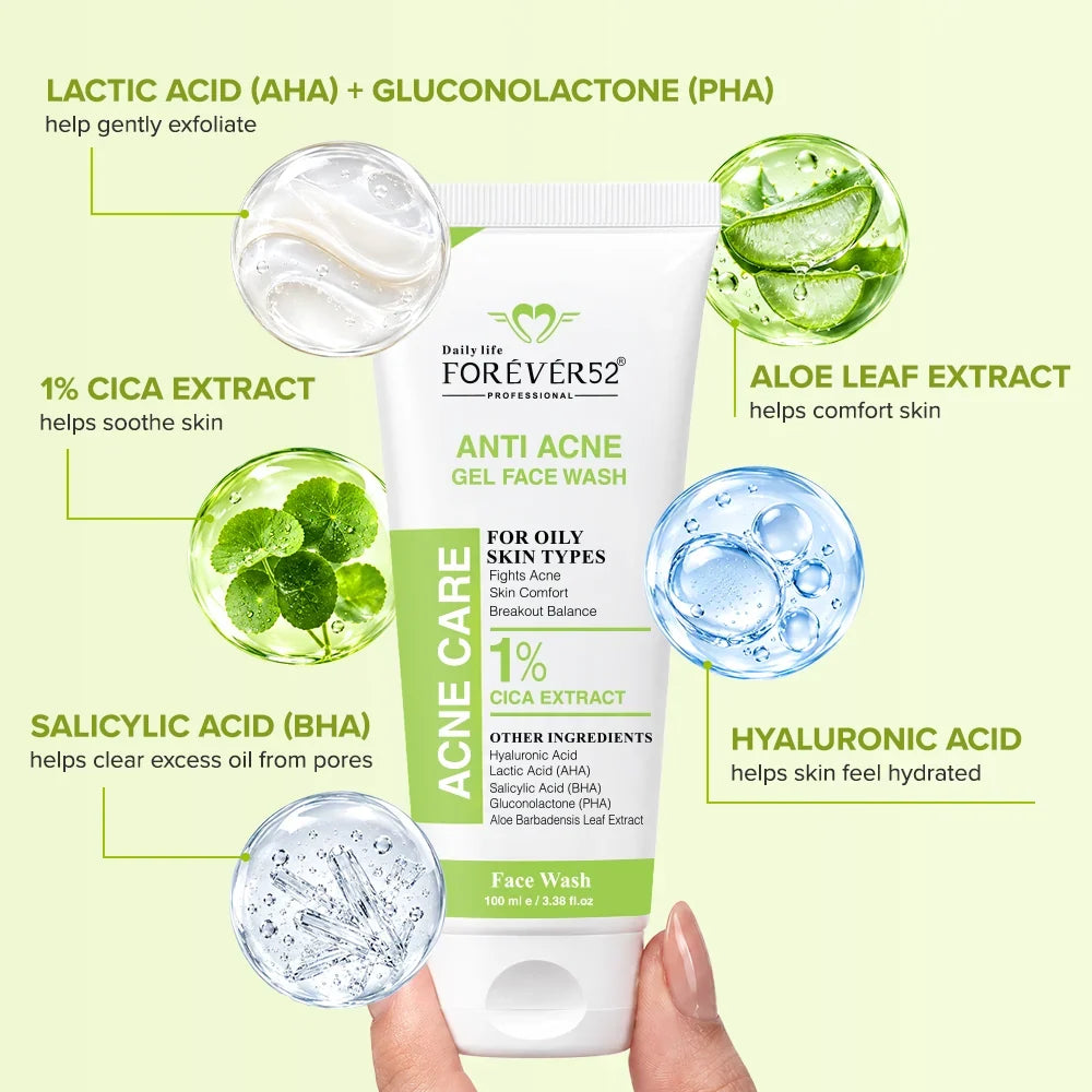 Forever52 Daily Life Forever52 Acne Care Anti Acne Gel Face Wash 150ml FAA001