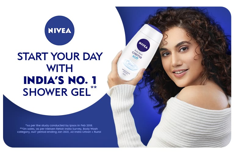 NIVEA Women Body Wash, Crème Soft Shower Gel, with Almond Oil for Soft Skin (250ml)