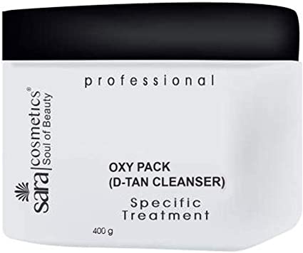 Sara Cosmetics Sara Oxy Pack D Tan Cleanser Free Oil Control Face wash