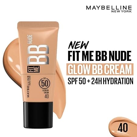 Maybelline New York - Fit Me BB Nude Spf 50 Glow BB Cream (25ML)