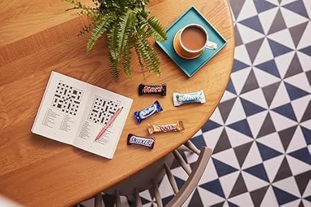 Best Of Minis Pack – Mars, Snickers, Milky Way & Bounty (400g) Bag By COUGAR | 20 Assorted Mini Bars | Perfect for Sharing, Gifting, Parties, Office Treats & Fe