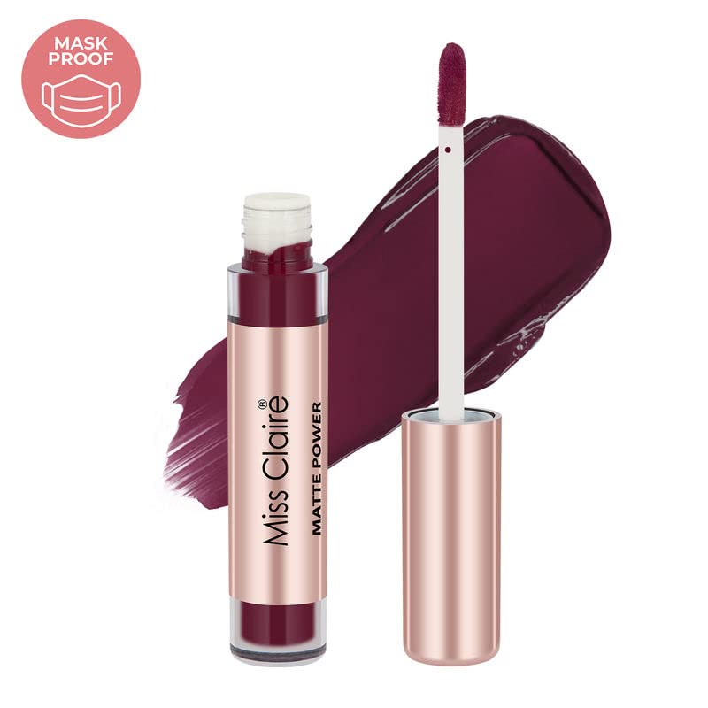 Miss Claire Matte Power Lip color Liquid Listick 3g, (14)