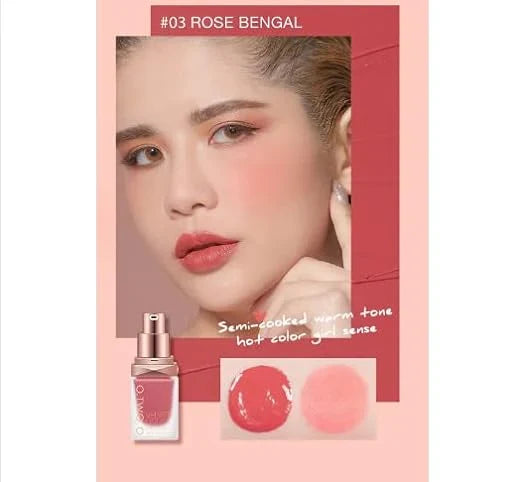 O Two O Liquid Blusher The Colour Lasts Long 15g 01