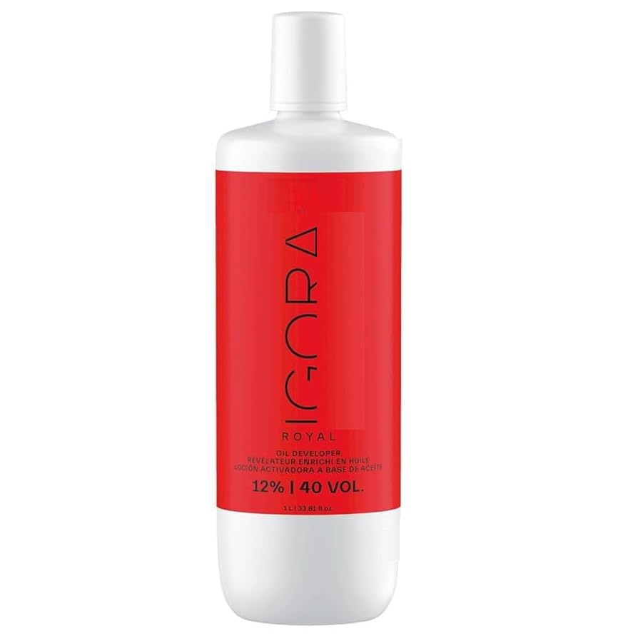I.GORA || RO.AYL || Cream Creme 40-VOL Volume 12 Per.cent Deve.loper 1000-ML Hair Color Colour || (J)