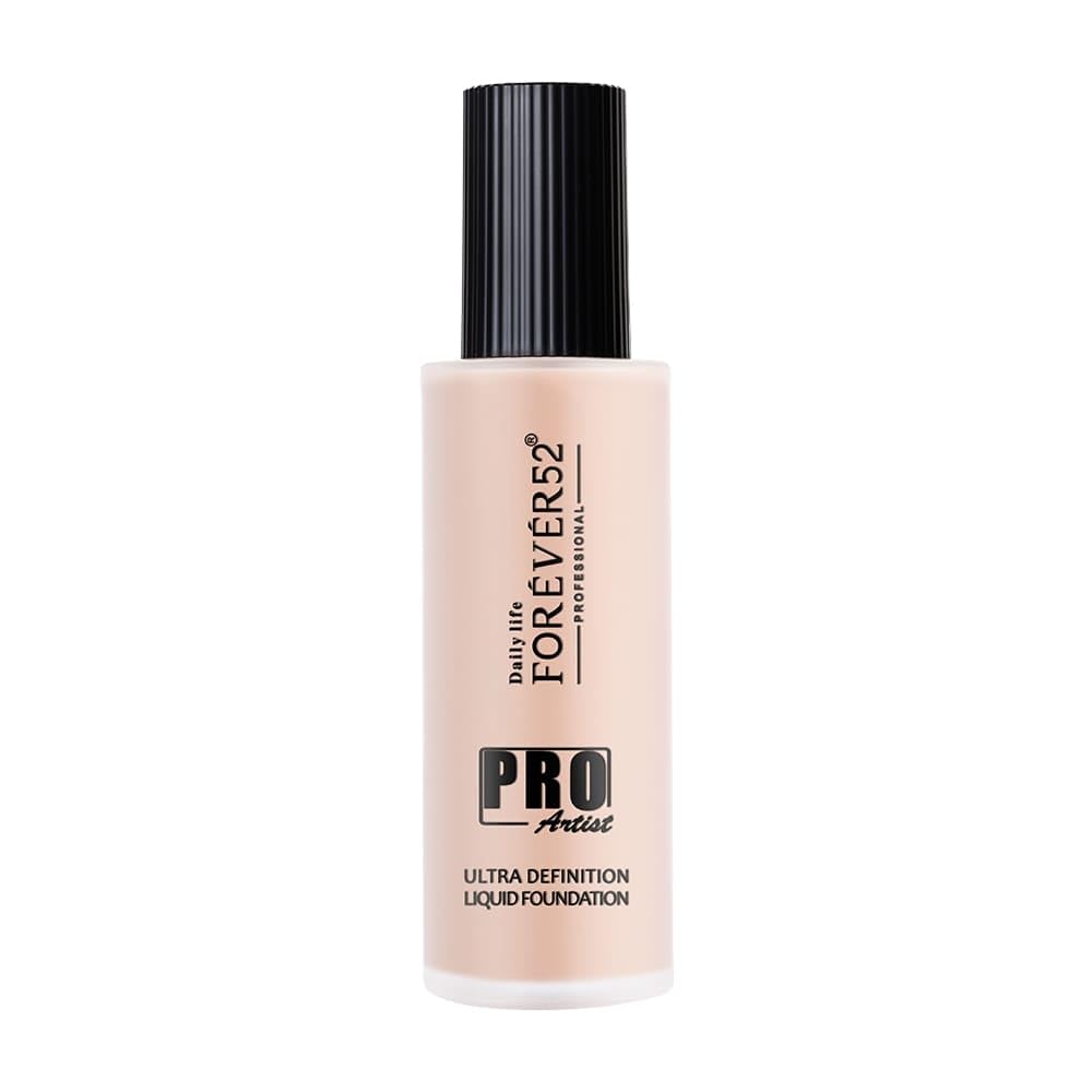Daily Life Forever52 Pro Artist Ultra Definition Liquid Foundation | Long Lasting, Full Coverage, 24H, Waterproof & Sweatproof, Lightweight Hydrating, Oil-Free Formula - Milk Cake (BUF003) 60 ML