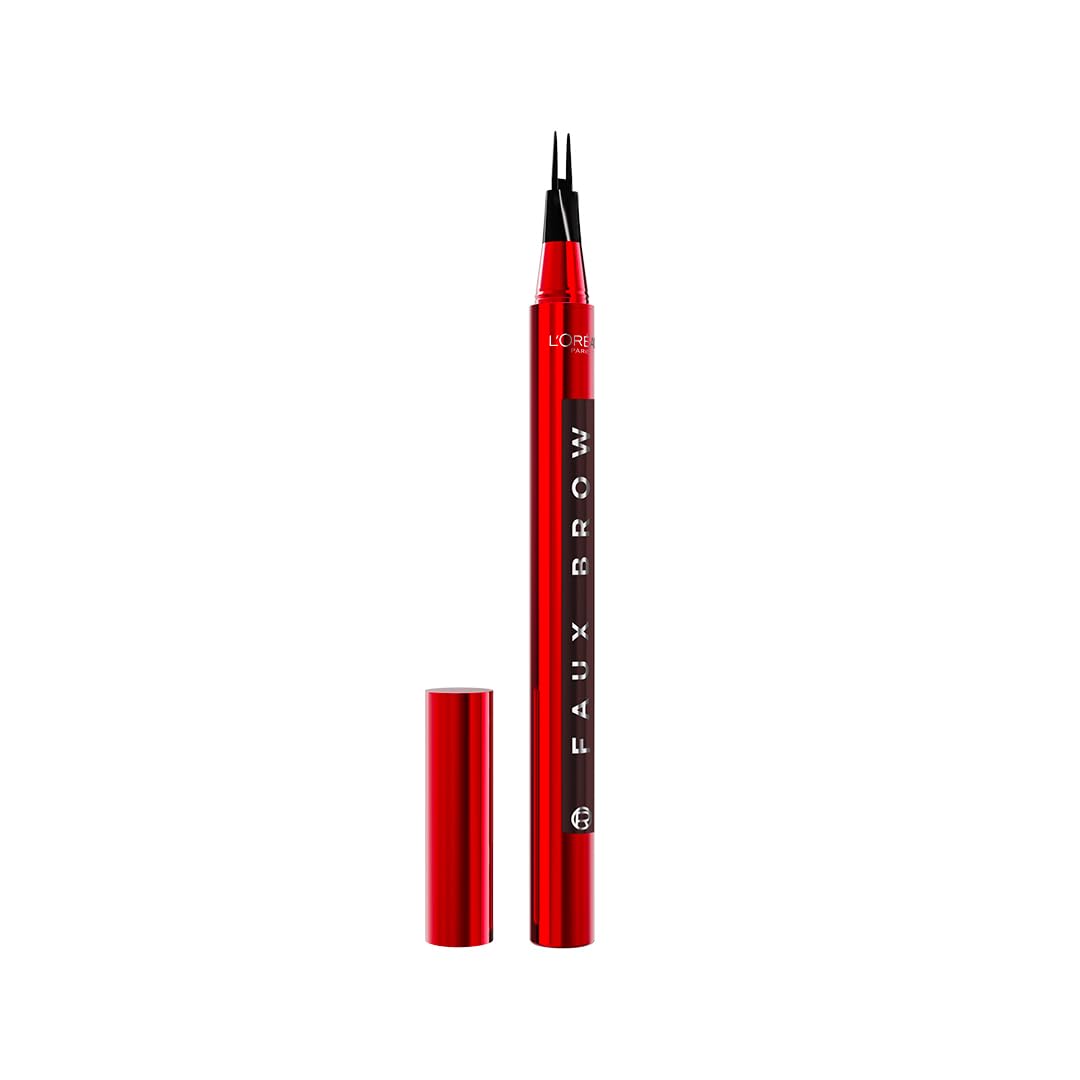 L'Oreal Paris Infaillible Faux Brow Eyebrow Pen, Ultra Thin, Granite 1 ml (Pack of 1)