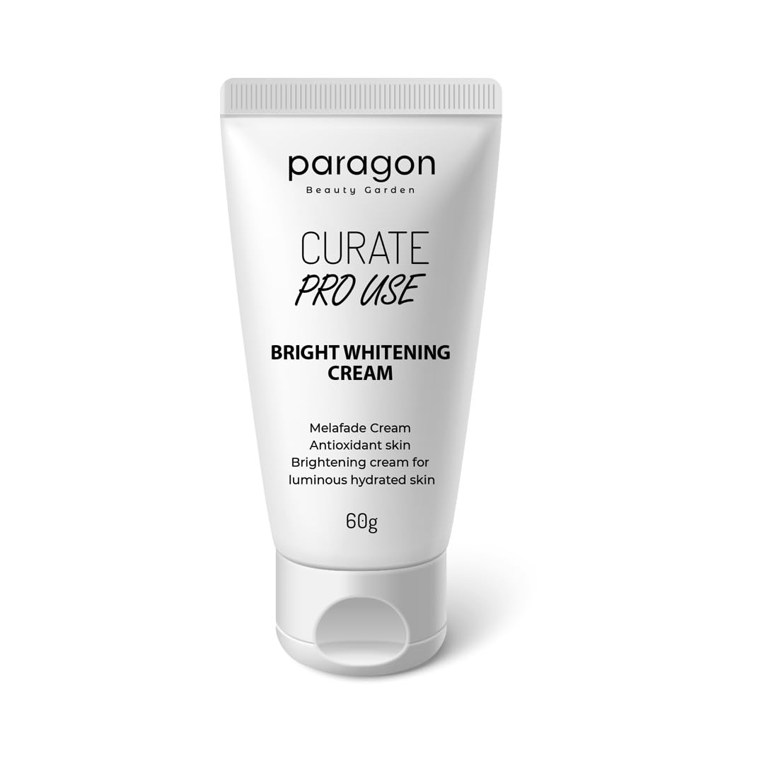 Curate Paragon Beauty Garden Bright Whitening Cream with Melafade | Antioxidant Skin Brightening Moisturizer for Luminous & Hydrated Skin | 60g