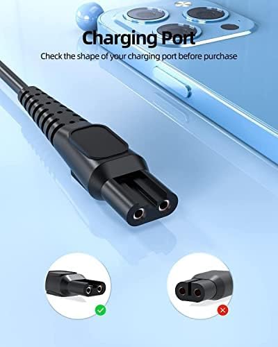 15V Replacement Trimmer Charger Compatible with Philips Trimmers & Shavers | HQ8505 Replacement Charger (Complete List of Compatible Models in Bullet Point)