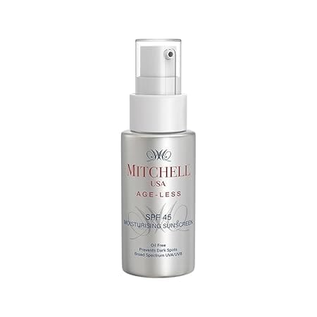 Mitchell USA Ageless Age Prevention SPF 45 - Anti-aging Sunscreen for Face