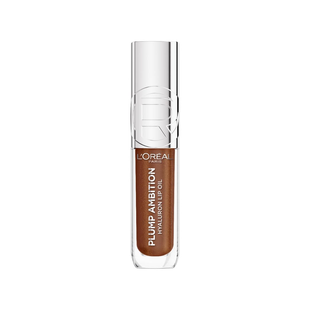 L’Oréal Paris Plump Ambition Hyaluron Lip Oil- 510 La Nuit Sparkle- Plumping Lip Oil, 5 ml