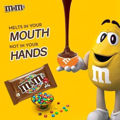 Mars M&M's Milk Chocolate (Poland Imported),45g(Pack of 6) Big