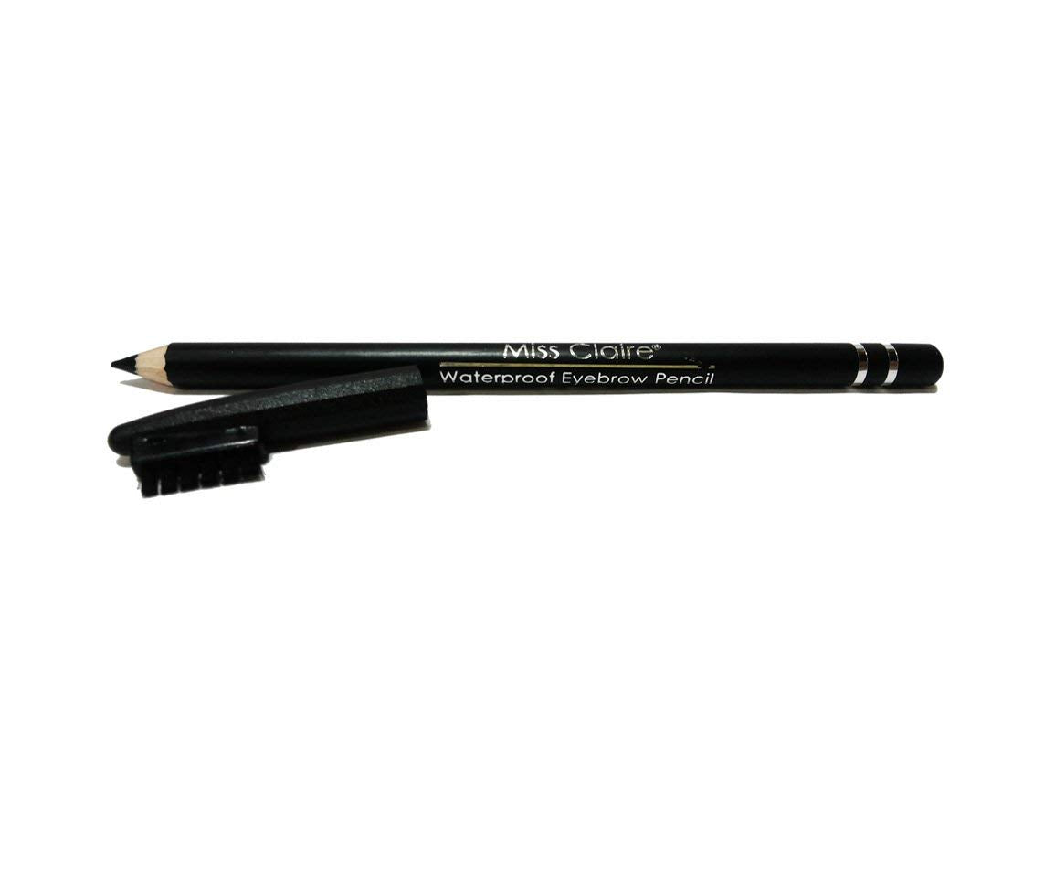 Miss Claire Waterproof Eyebrow Pencil 01, Black