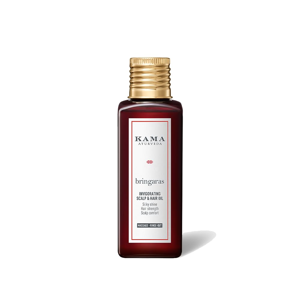 BRINGARAS BALANCING SCALP & HAIR OIL 100 ML Stimulates Hair Growth | Rebalances Scalp Health