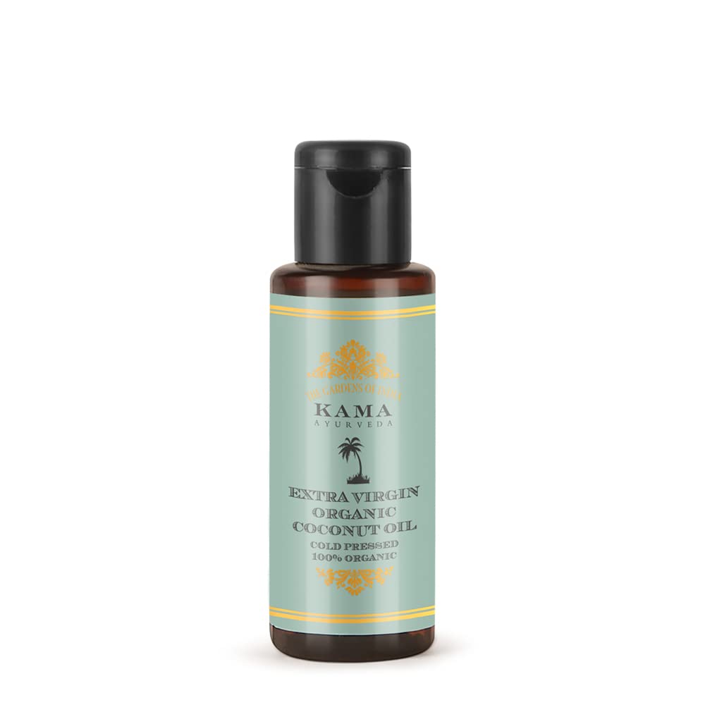 Kama Ayurveda Organic Neem Oil & Kama Ayurveda Extra Virgin Organic Coconut Oil - 50ml Combo
