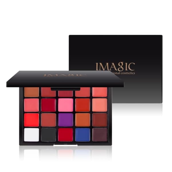 IMAGIC 20 COLORS MATTE VELVET GOTTA GOT LIPSTICK PALETTE, Multicolors 20 X 1.5g 30g