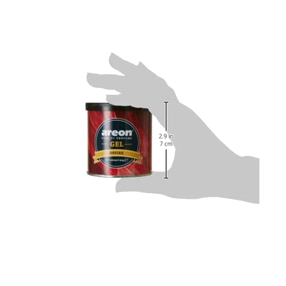 Areon Wish Gel Air Freshener for Car(80g) (GCK05) Wish 1 count (Pack of 1)
